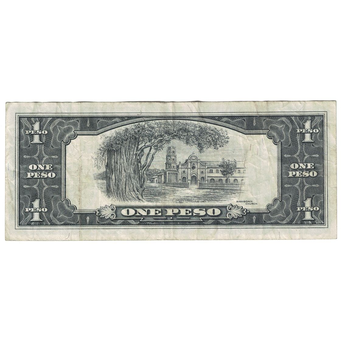 Banknote, Philippines, 1 Peso, Undated (1949), KM:133g, VF(30-35)