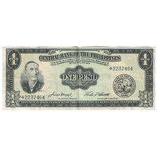 Banknote, Philippines, 1 Peso, Undated (1949), KM:133h, VF(30-35)