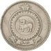 Ceylon, Elizabeth II, Rupee, 1963, EF(40-45), Copper-nickel, KM:133