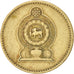Coin, Sri Lanka, 5 Rupees, 1984, AU(50-53), Nickel-brass, KM:148.1