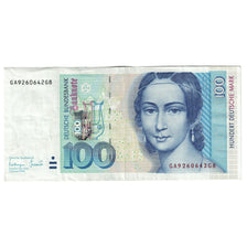 Banconote, GERMANIA - REPUBBLICA FEDERALE, 100 Deutsche Mark, 1996, 1996-01-02