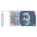 Geldschein, Schweiz, 100 Franken, 1989, KM:57j, SS+