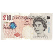 Billete, 10 Pounds, 2012, Gran Bretaña, KM:389d, EBC