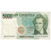 Billete, 5000 Lire, 1985, Italia, 1985-01-04, KM:111c, BC+