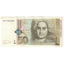 Banconote, GERMANIA - REPUBBLICA FEDERALE, 50 Deutsche Mark, 1996, 1996-01-02