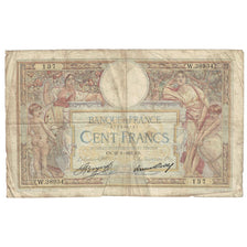 Francia, 100 Francs, Luc Olivier Merson, 1933, W.38934, B+, Fayette:24.12