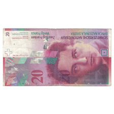 Banconote, Svizzera, 20 Franken, 2005, KM:69d, MB+