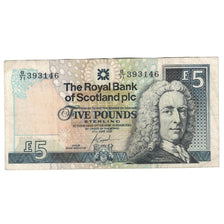 Nota, Escócia, 5 Pounds, 2000, 2000-06-27, KM:352d, VF(30-35)