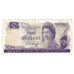 Billet, Nouvelle-Zélande, 2 Dollars, 1975-1977, KM:164c, TTB