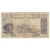 Geldschein, West African States, 5000 Francs, 1977, KM:708Kd, S+