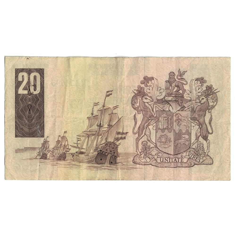 Banknote, South Africa, 20 Rand, 1978-1981, KM:121a, AU(50-53)
