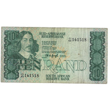 Biljet, Zuid Afrika, 10 Rand, 1982-1985, KM:120c, TTB+