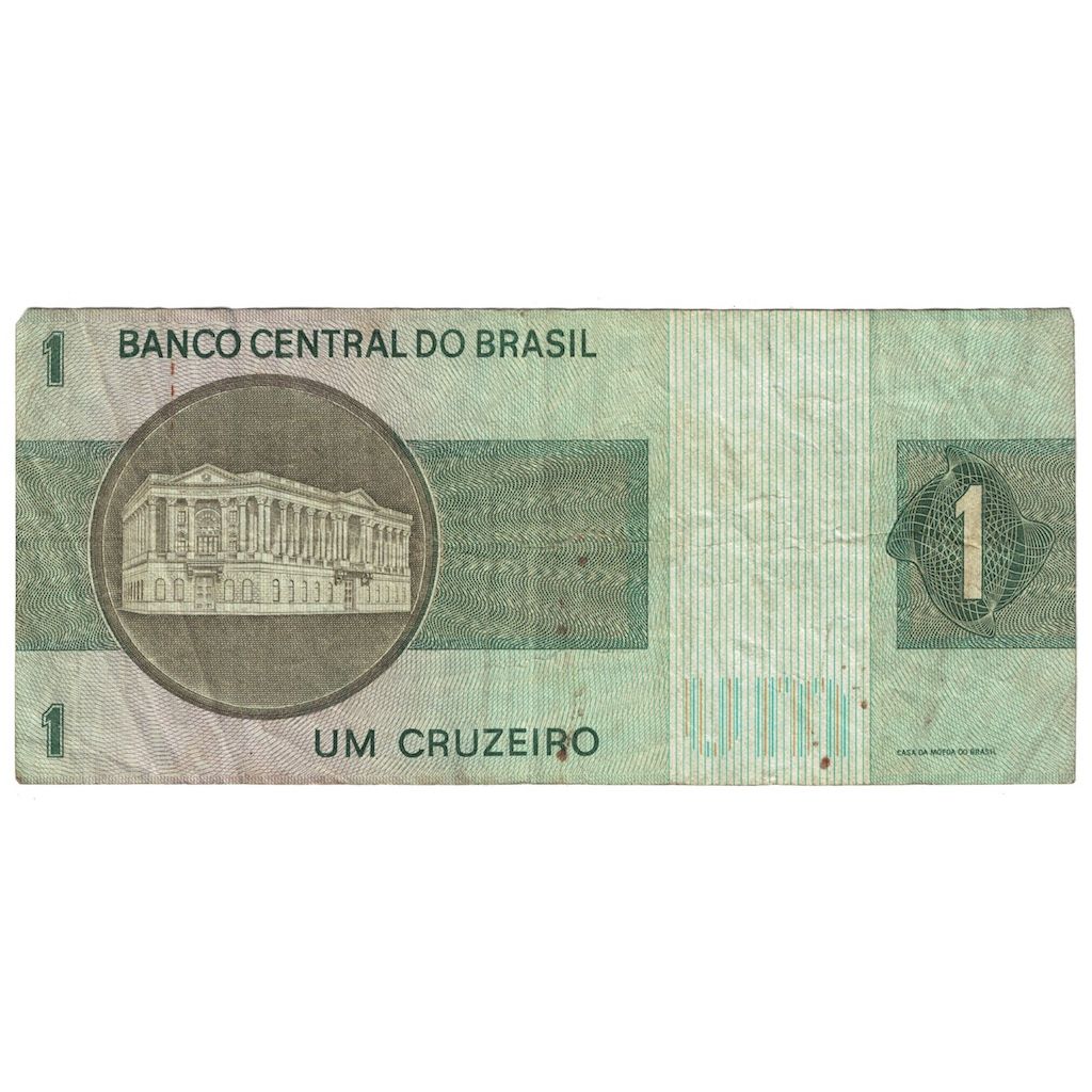 Banconote, Brasile, 1 Cruzeiro, Undated (1970-1972), KM:191a, BB