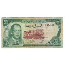 Banknote, Morocco, 50 Dirhams, 1970/AH1390, KM:58a, EF(40-45)