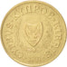 Moneta, Cipro, 10 Cents, 1991, BB+, Nichel-ottone, KM:56.3