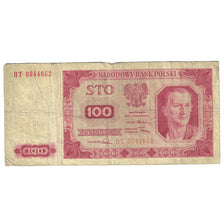 Banknote, Poland, 100 Zlotych, 1948, 1948-07-01, KM:139a, VF(20-25)