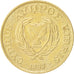 Moneda, Chipre, 5 Cents, 1987, EBC, Níquel - latón, KM:55.2