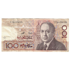 Biljet, Marokko, 100 Dirhams, 1987/AH1407, KM:62a, TTB