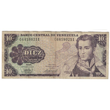 Banknote, Venezuela, 10 Bolívares, 1981, 1981-10-06, KM:60a, VF(30-35)