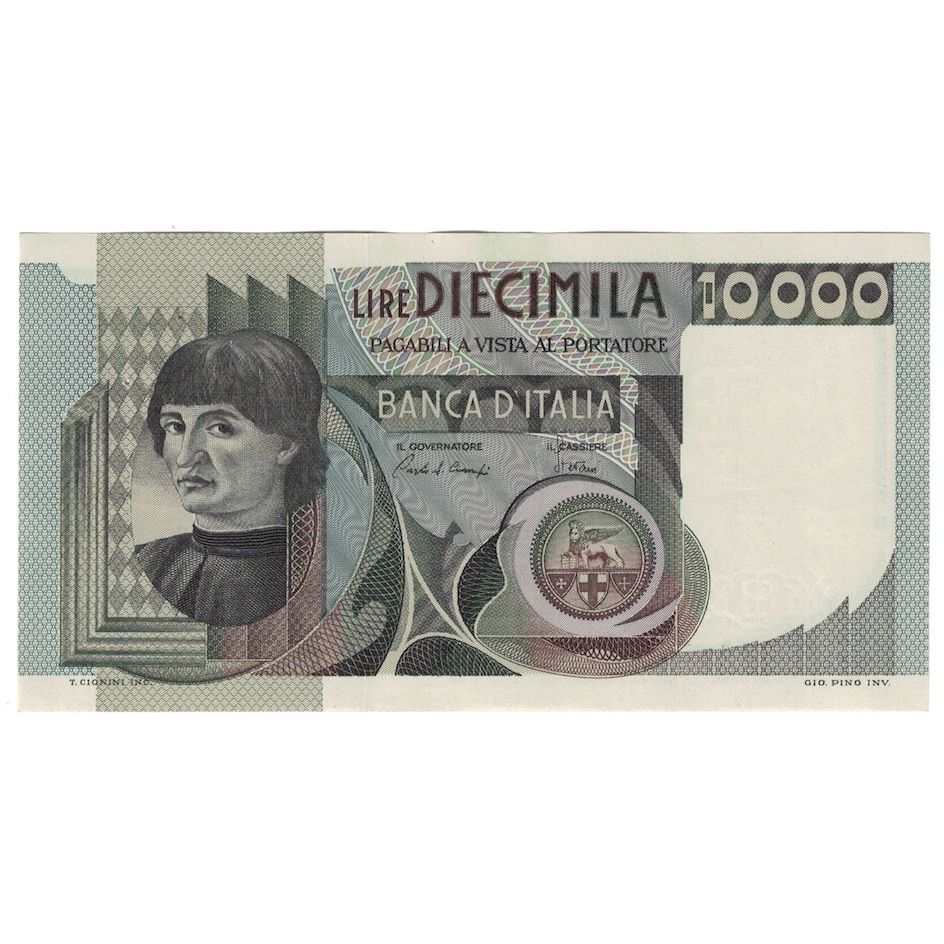Banconote, Italia, 10,000 Lire, 1980, 1980-09-06, KM:106b, SPL+