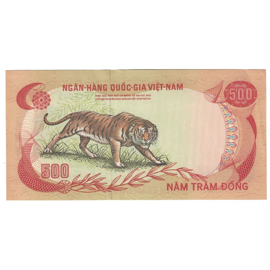 Banknote, South Viet Nam, 500 D<ox>ng, Undated (1972), KM:33a, UNC(65-70)
