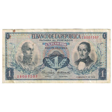 Banconote, Colombia, 1 Peso Oro, 1968, 1968-02-01, KM:404d, BB