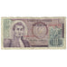 Banknote, Colombia, 10 Pesos Oro, 1964, 1964-07-20, KM:407c, VF(20-25)