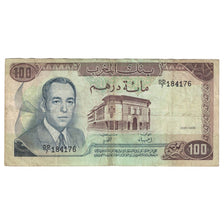 Banknot, Maroko, 100 Dirhams, 1985/AH1405, KM:59b, VF(30-35)