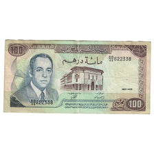 Billete, 100 Dirhams, 1985/AH1405, Marruecos, KM:59b, BC