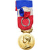 France, Médaille d'honneur du travail, Médaille, 1975, Excellent Quality