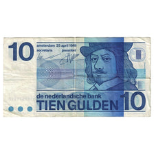 Banknote, Netherlands, 10 Gulden, 1968, 1968-04-25, KM:91b, VF(30-35)
