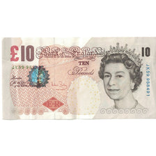 Geldschein, Großbritannien, 10 Pounds, 2004, KM:389c, SS+