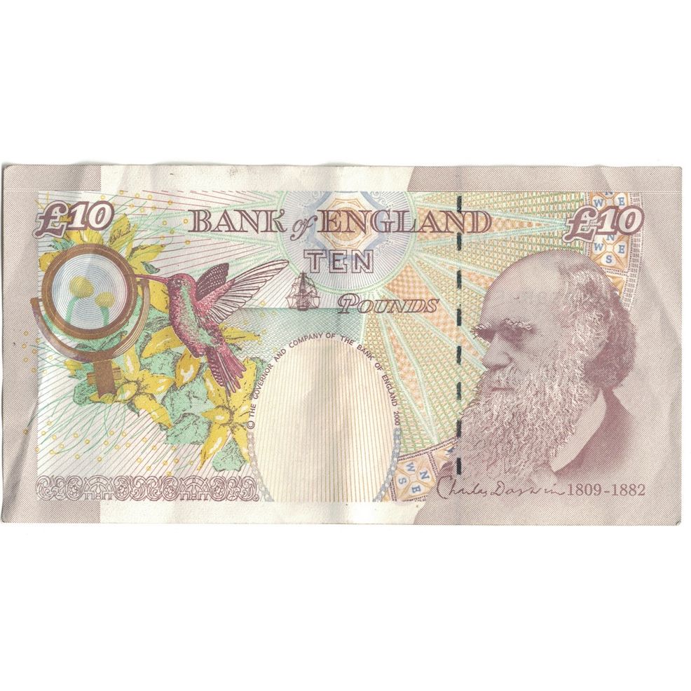 Biljet, Groot Bretagne, 10 Pounds, 2004, KM:389c, TTB