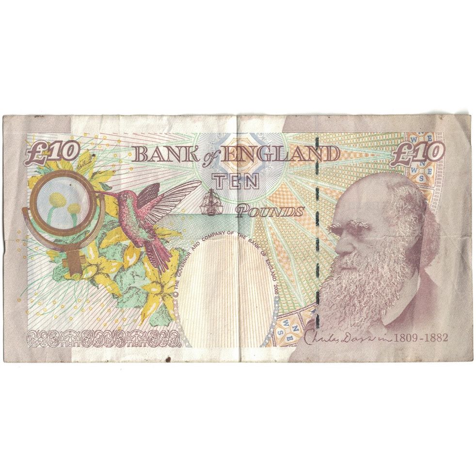 Billete, 10 Pounds, 2004, Gran Bretaña, KM:389c, BC+