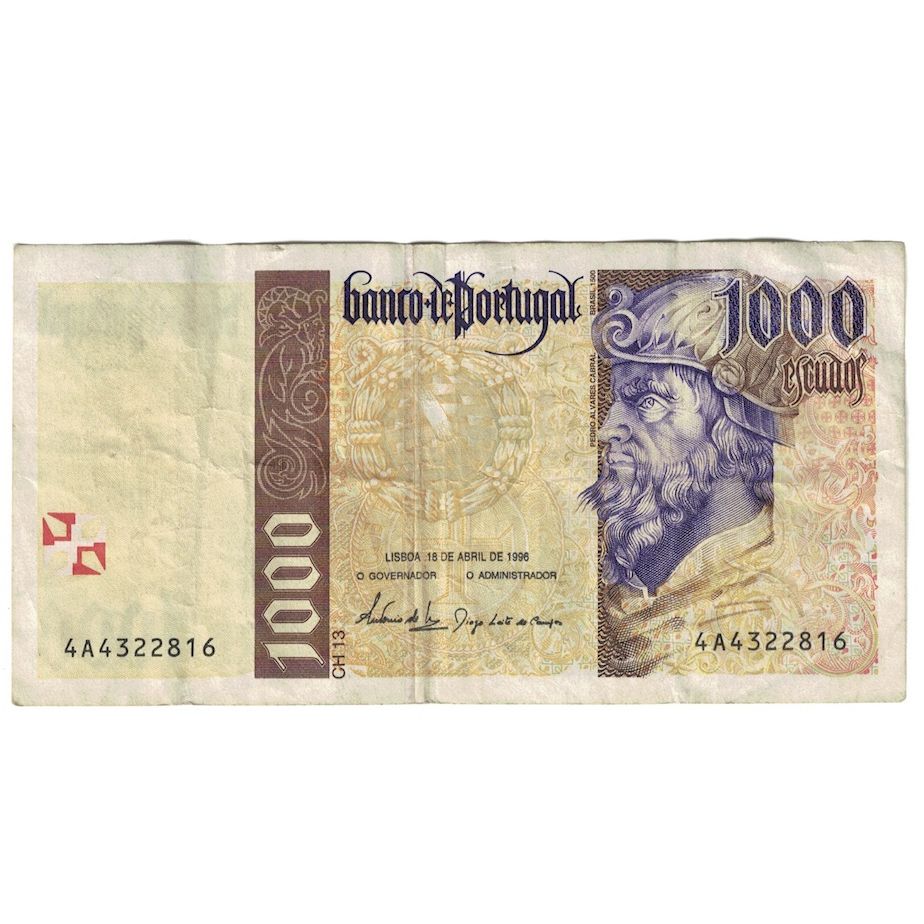 Billet, Portugal, 1000 Escudos, 1996, 1960-07-26, KM:188a, TB