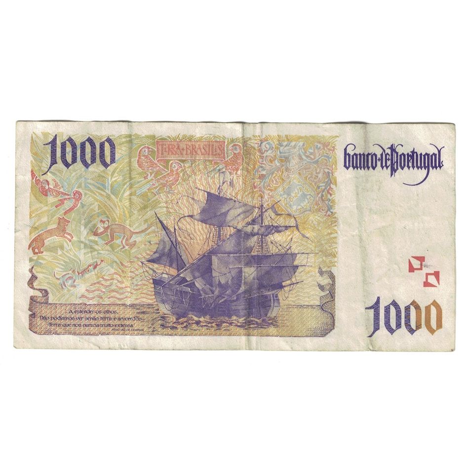 Billet, Portugal, 1000 Escudos, 1996, 1960-07-26, KM:188a, TB
