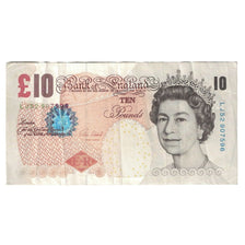 Banknot, Wielka Brytania, 10 Pounds, 2000, KM:389d, EF(40-45)