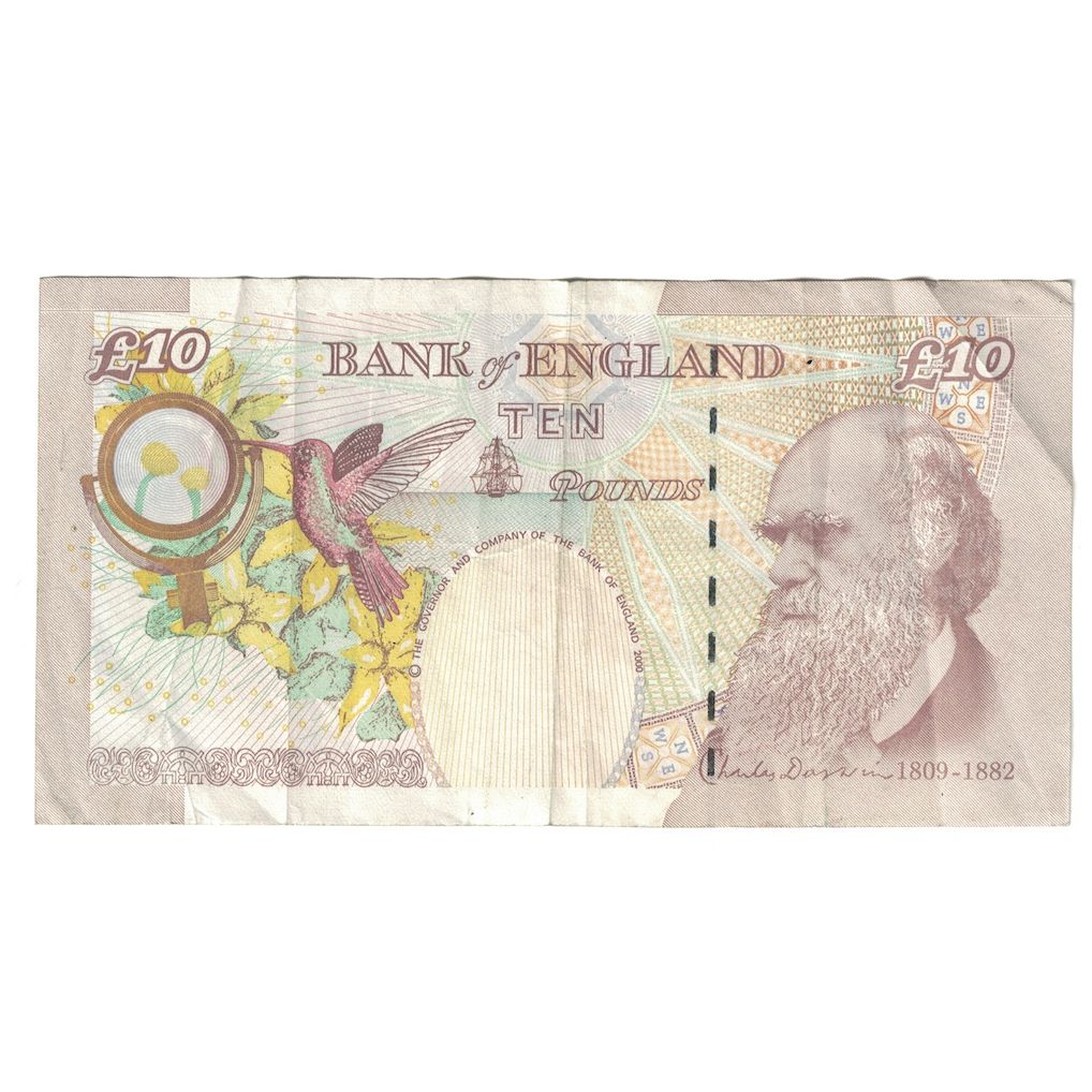 Billete, 10 Pounds, 2000, Gran Bretaña, KM:389d, MBC