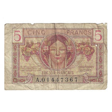 France, 5 Francs, 1947 Trésor Français, 1947, A.01447367, TB+, Fayette:VF29.1