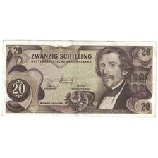 Biljet, Oostenrijk, 20 Schilling, 1967 (1968), KM:142a, TTB