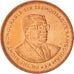 Mauritius, 5 Cents, 2003, SPL+, Acciaio placcato rame, KM:52