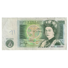 Biljet, Groot Bretagne, 1 Pound, Undated (1978-80), KM:377a, TTB