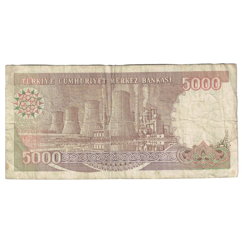 Banknote, Turkey, 5000 Lira, 1985, KM:197, VF(20-25)