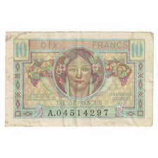 France, 10 Francs, 1947 French Treasury, 1947, A.04514297, VF(30-35)