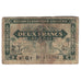 Banknote, Algeria, 2 Francs, 1944, KM:102, F(12-15)