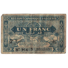 Banknote, Algeria, 1 Franc, 1944, KM:101, F(12-15)