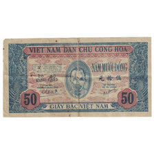 Banknote, Vietnam, 50 D<ox>ng, Undated (1947), KM:11b, VF(20-25)