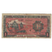 Billete, 1 Piastre, Undated (1942-45), INDOCHINA FRANCESA, KM:58c, RC+