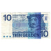 Geldschein, Niederlande, 10 Gulden, 1968, KM:91b, SS