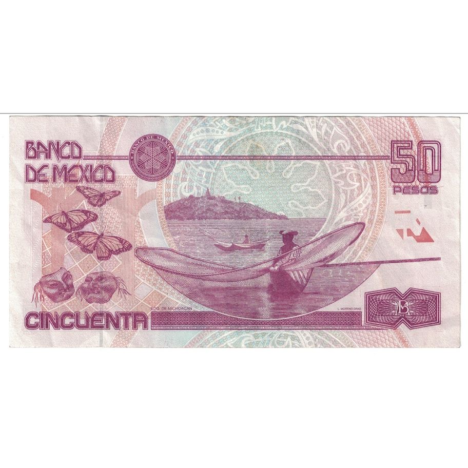 Banknote, Mexico, 50 Pesos, 1998, 1998-03-17, KM:107c, EF(40-45)